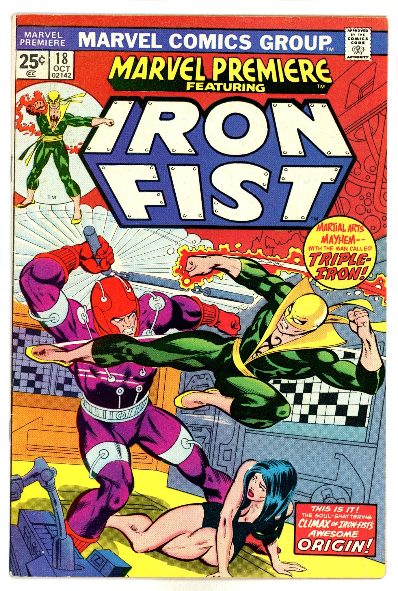 Marvel Premiere 18 FN/VF