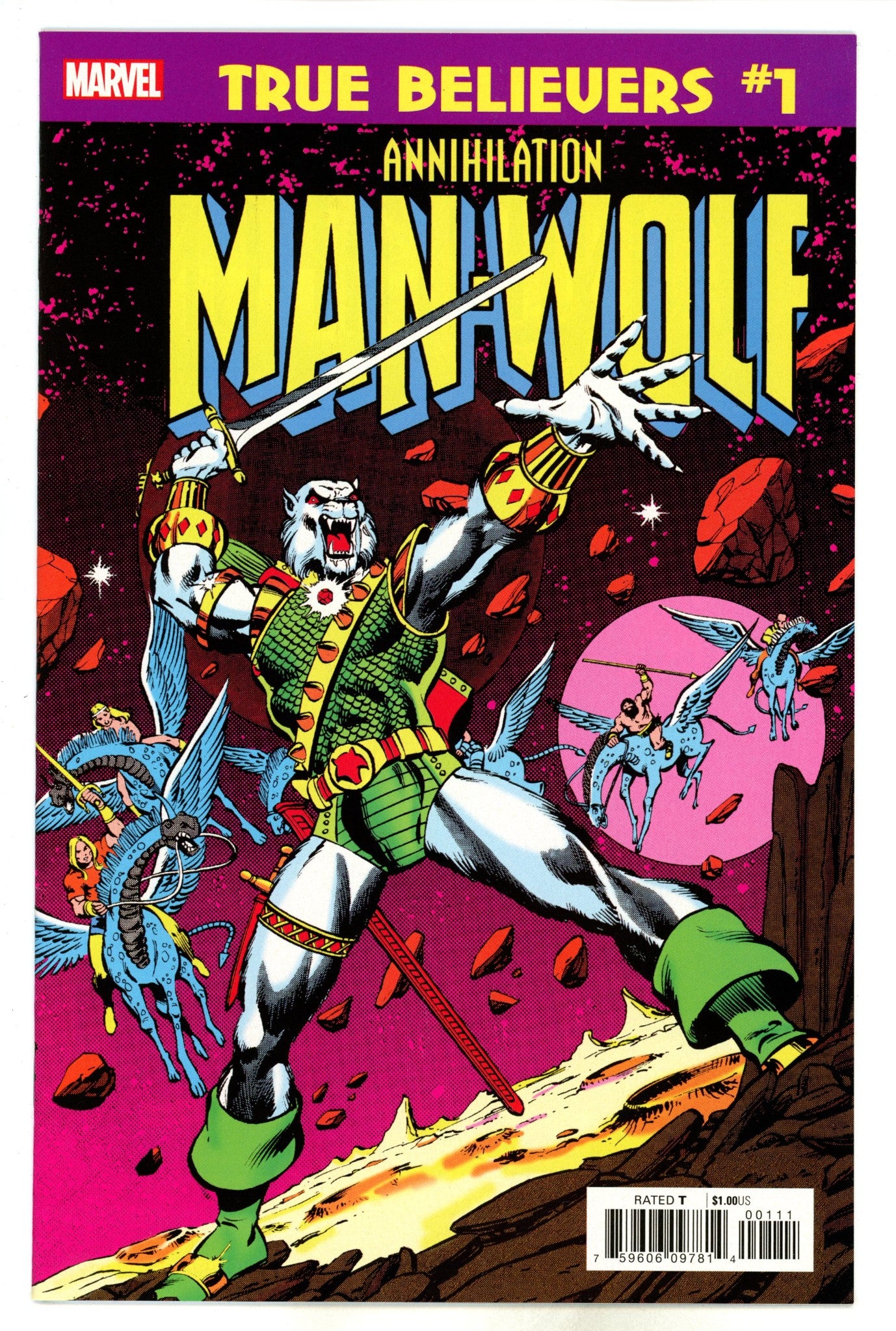 True Believers: Annihilation - Man-Wolf in Space 1