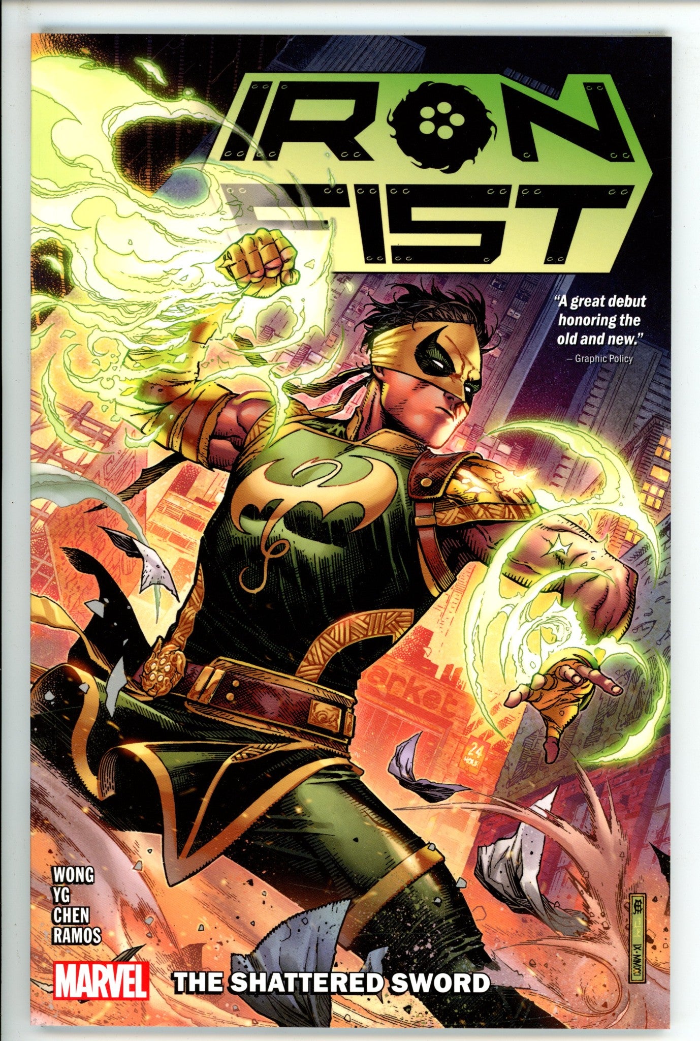 Iron Fist TPB Shattered Sword