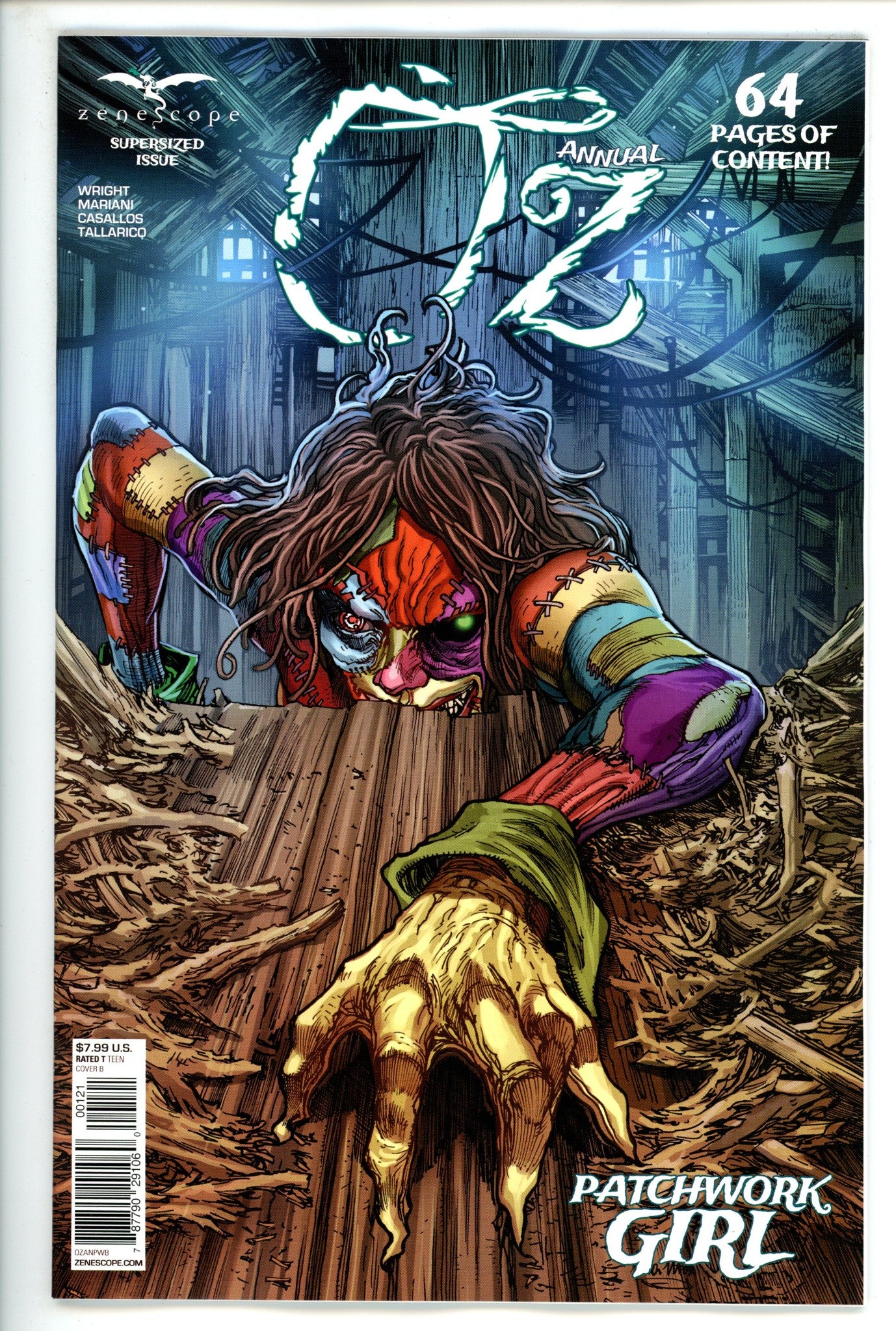 Oz Annual Patchwork Girl 1 Tolibao Variant (2021)