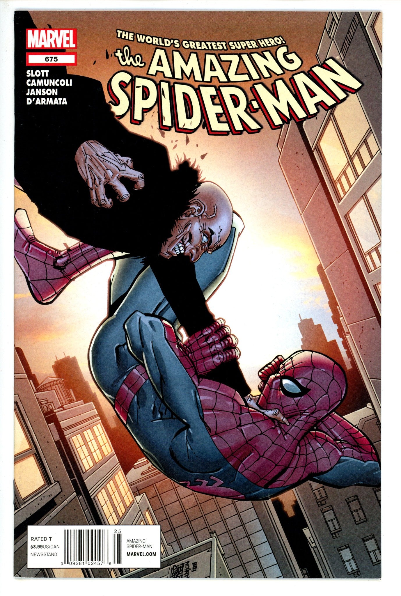 The Amazing Spider-Man Vol 2 675 Newsstand VF