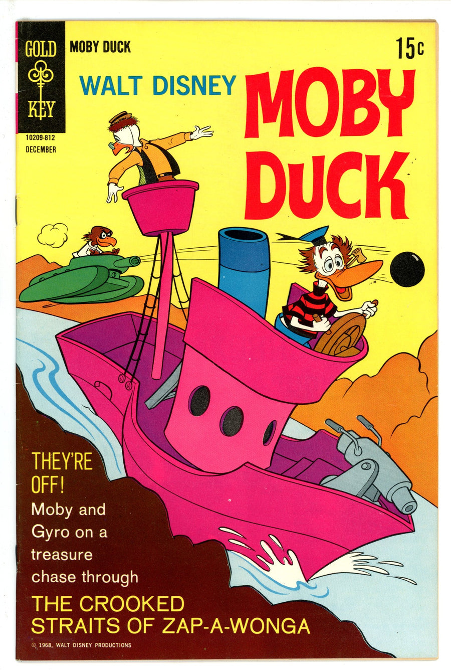 Walt Disney Moby Duck 4 FN/VF (1968)