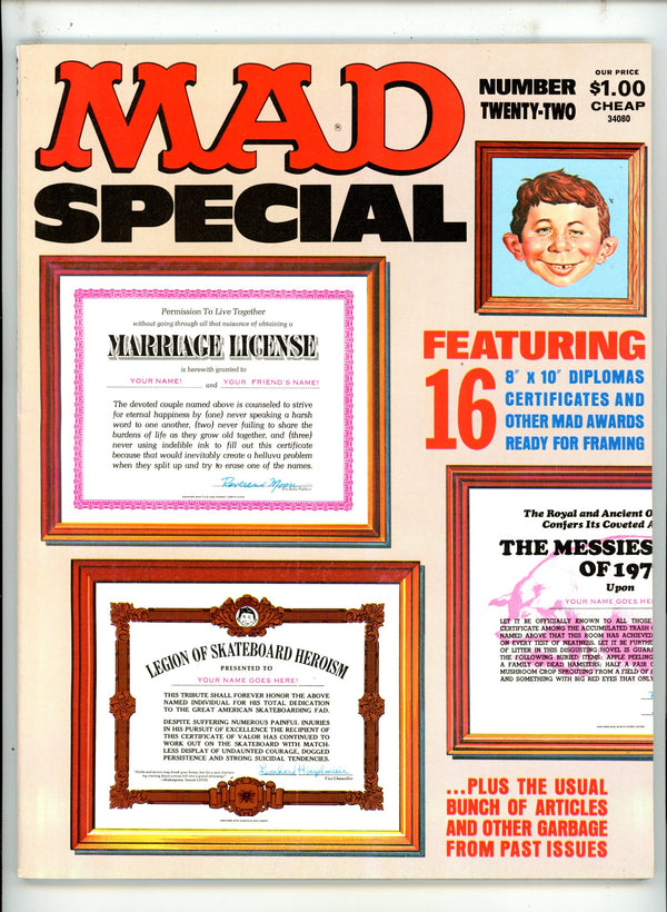 Mad Special 22 VF/NM (1977)