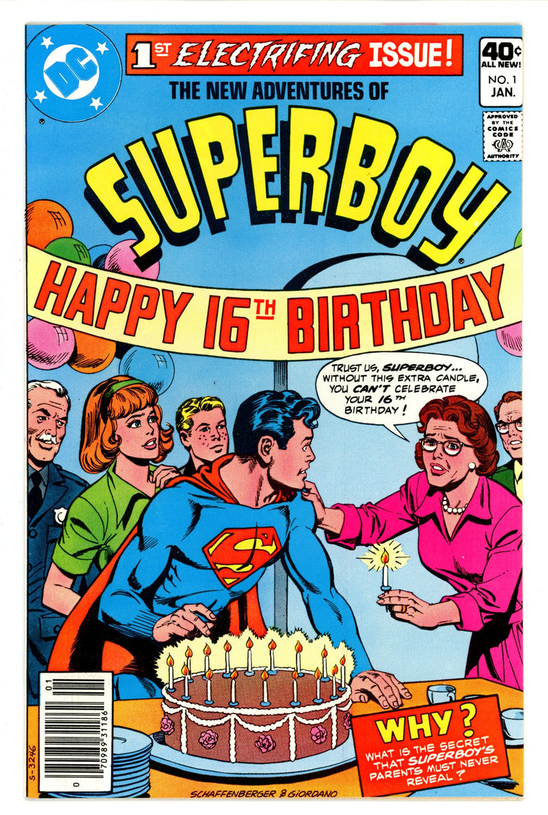 The New Adventures of Superboy 1 NM- (1979)