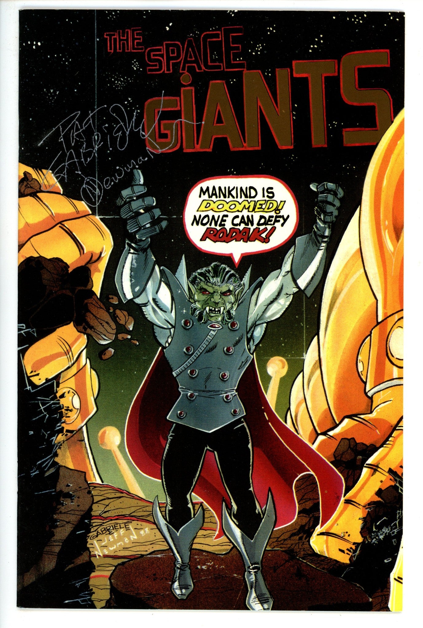 The Space Giants 1 Signed