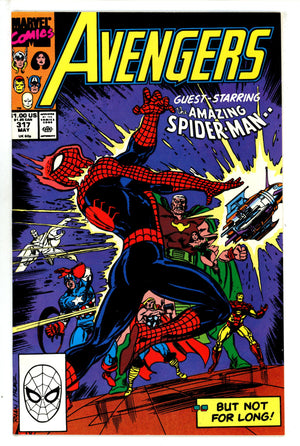The Avengers Vol 1 317 (1990)