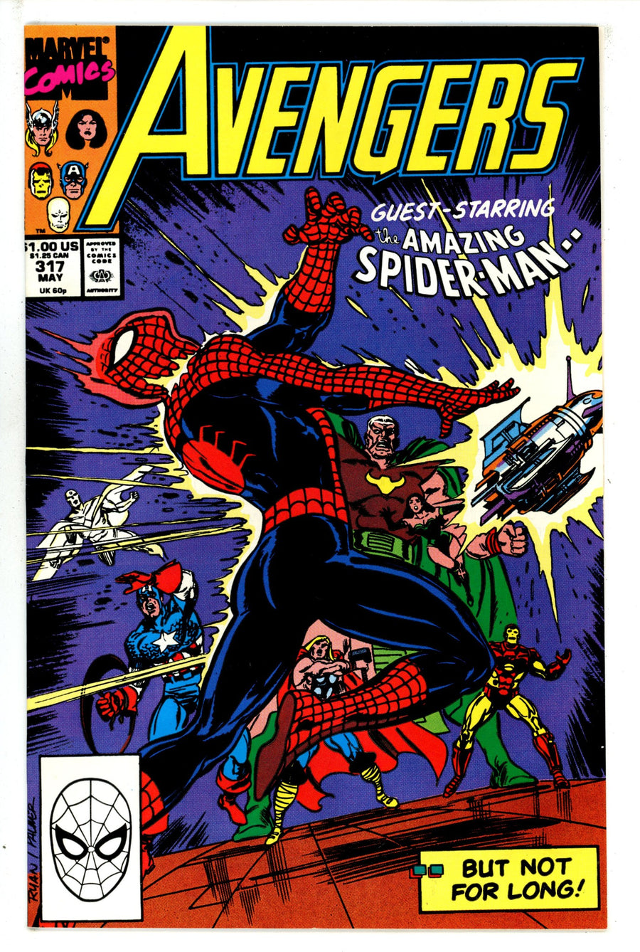 The Avengers Vol 1 317 (1990)