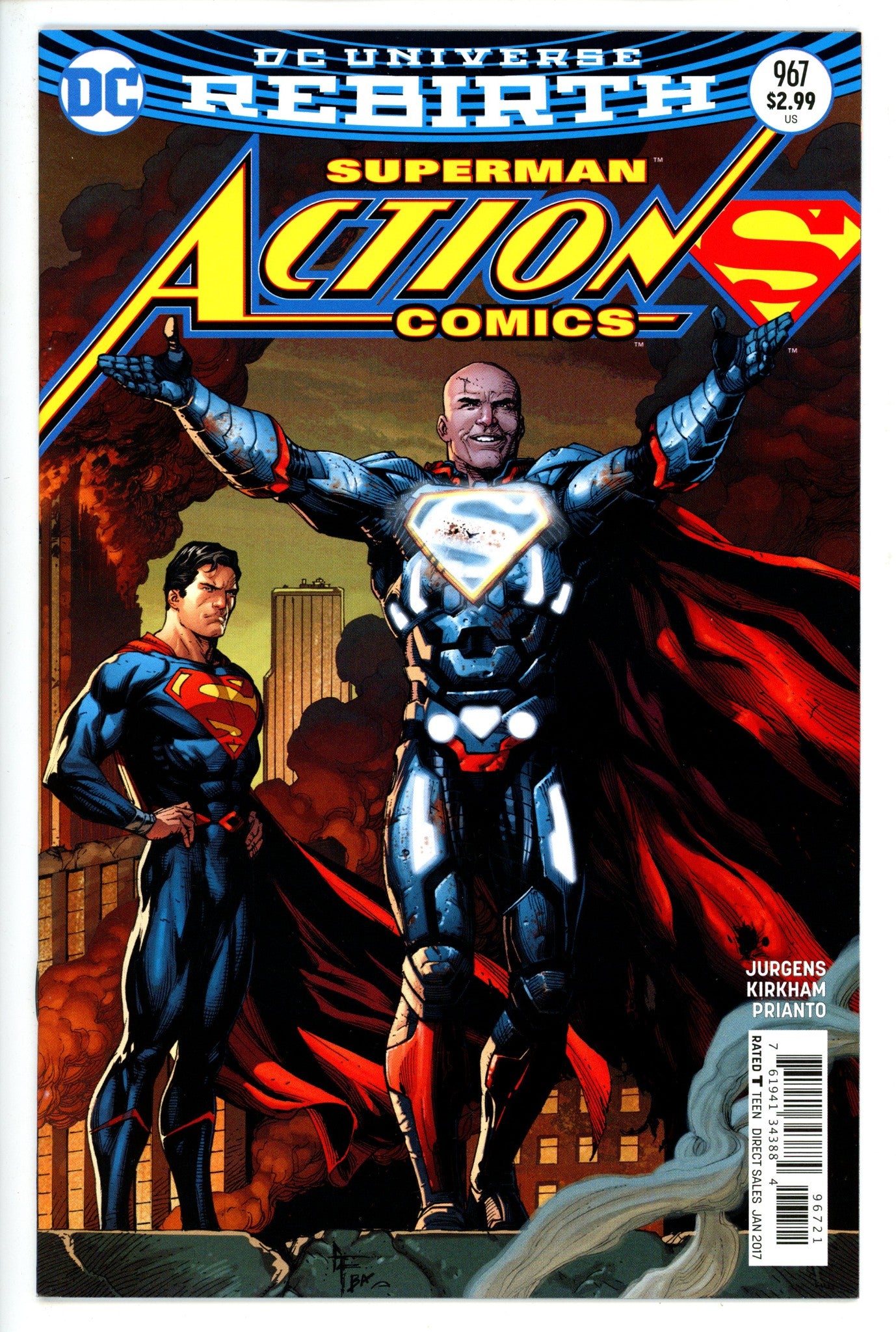 Action Comics Vol 3 967 Frank Variant
