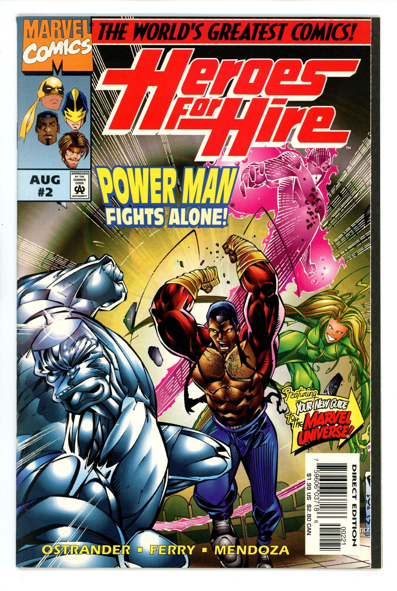 Heroes for Hire Vol 1 2 Variant