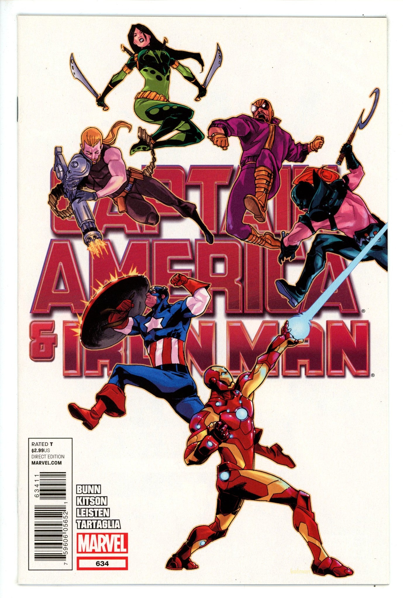 Captain America and Iron Man 634