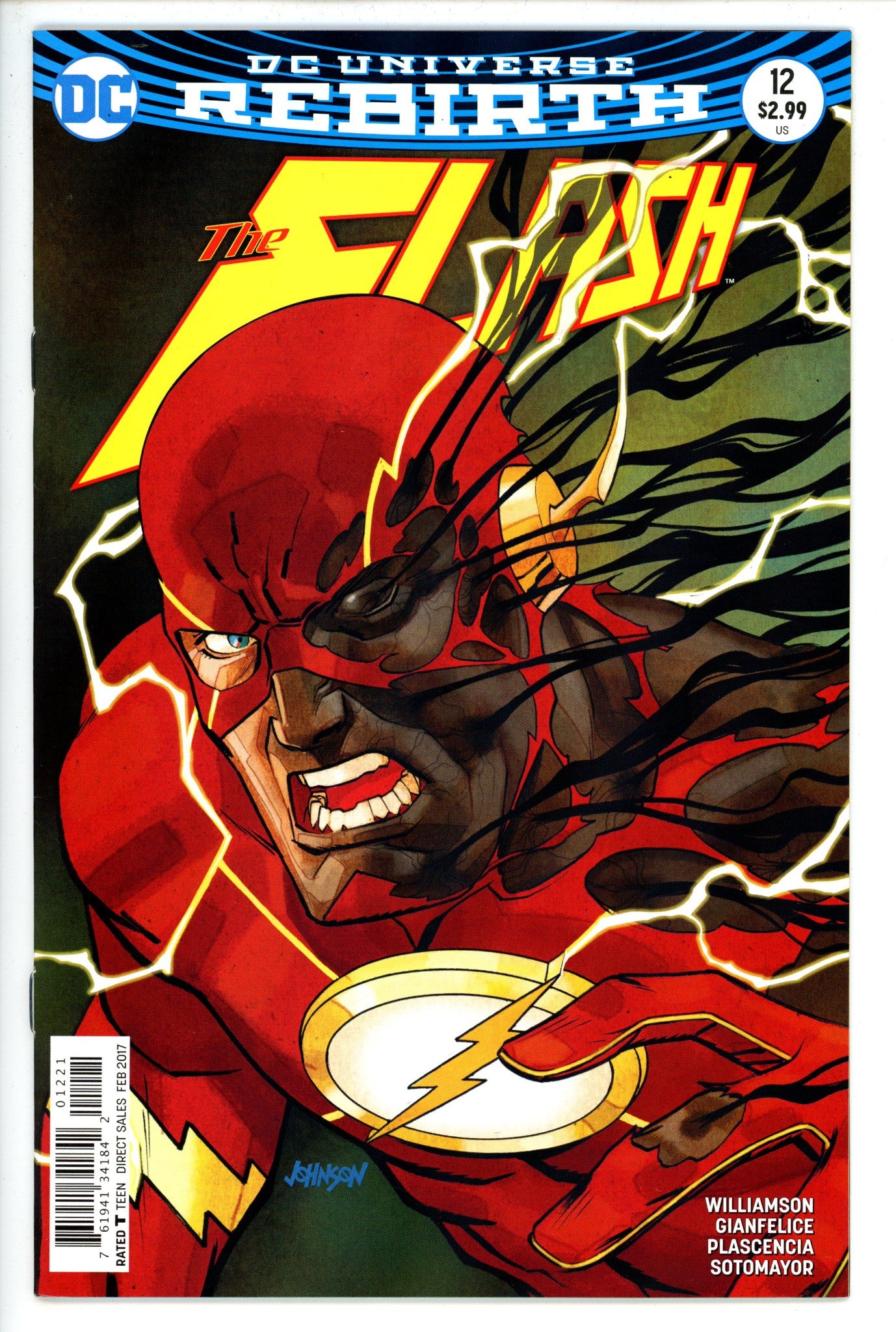The Flash Vol 5 12 Johnson Variant