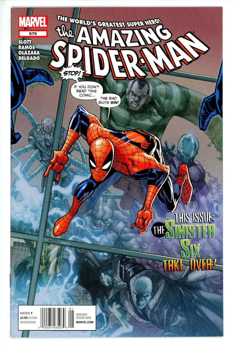 The Amazing Spider-Man Vol 2 676 Newsstand VF