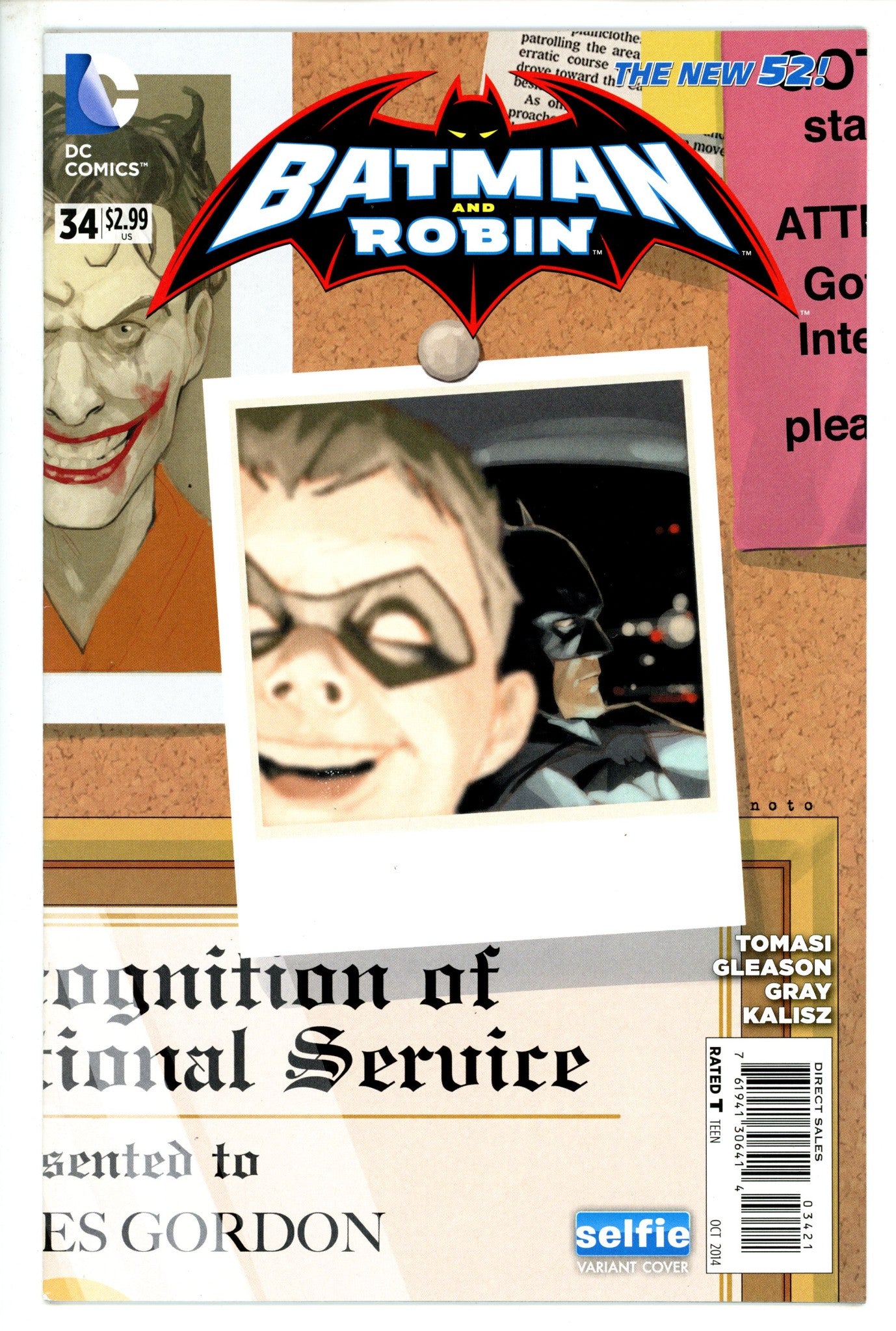 Batman and Robin Vol 2 34 Noto Variant