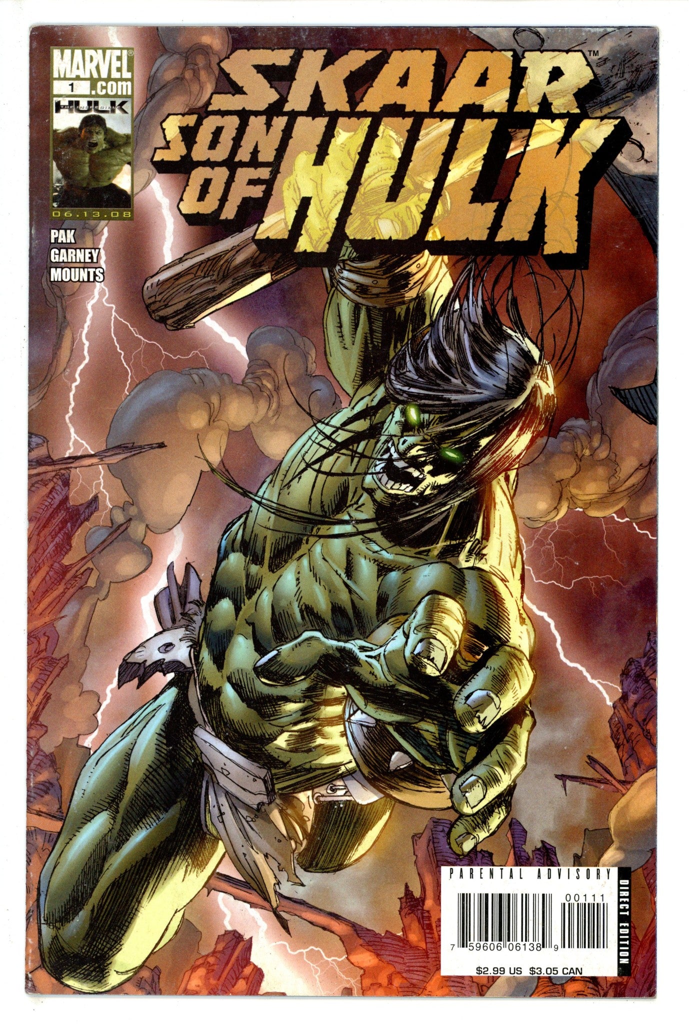 Skaar: Son of Hulk 1 FN-
