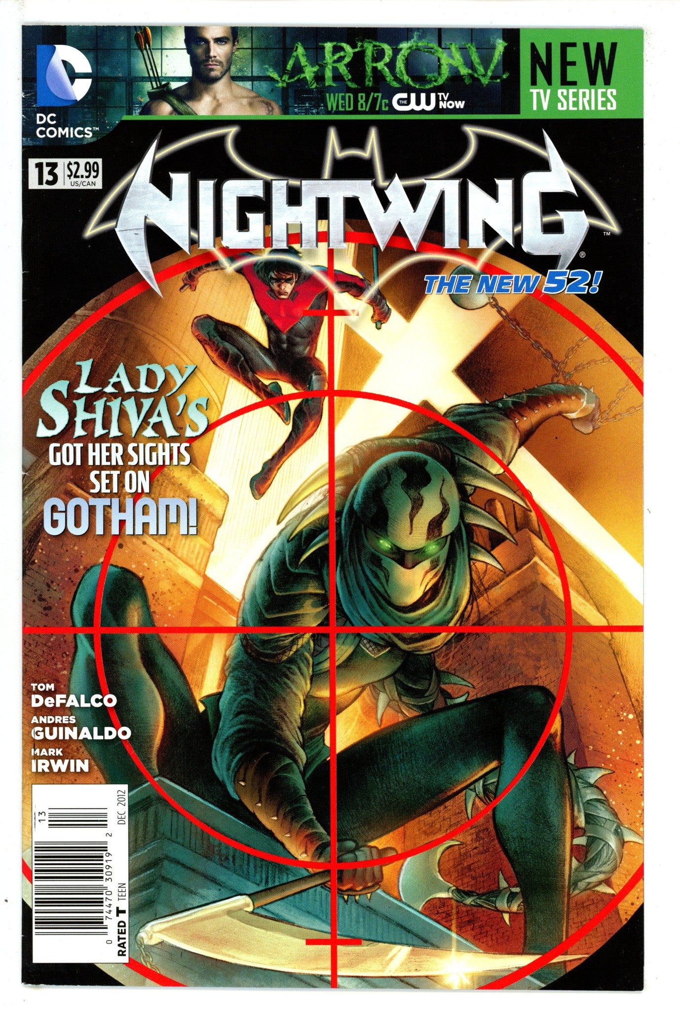 Nightwing Vol 3 13 Newsstand VF (2012)
