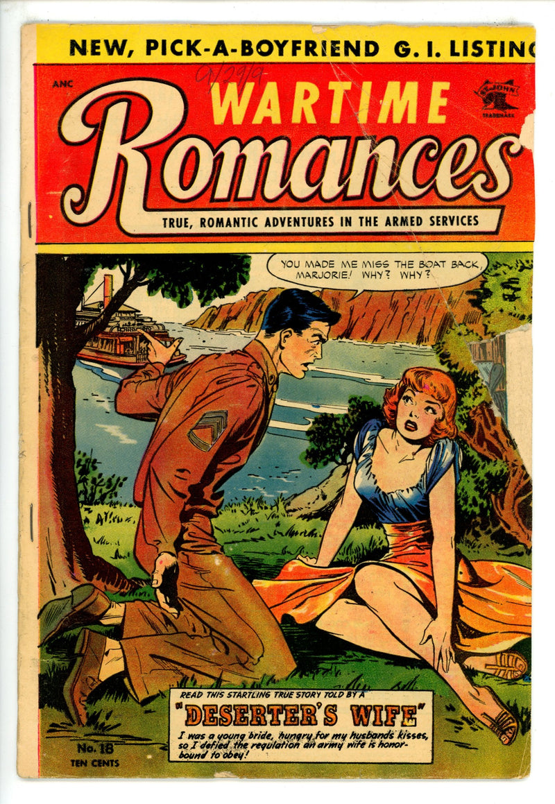 Wartime Romances 18 GD/VG