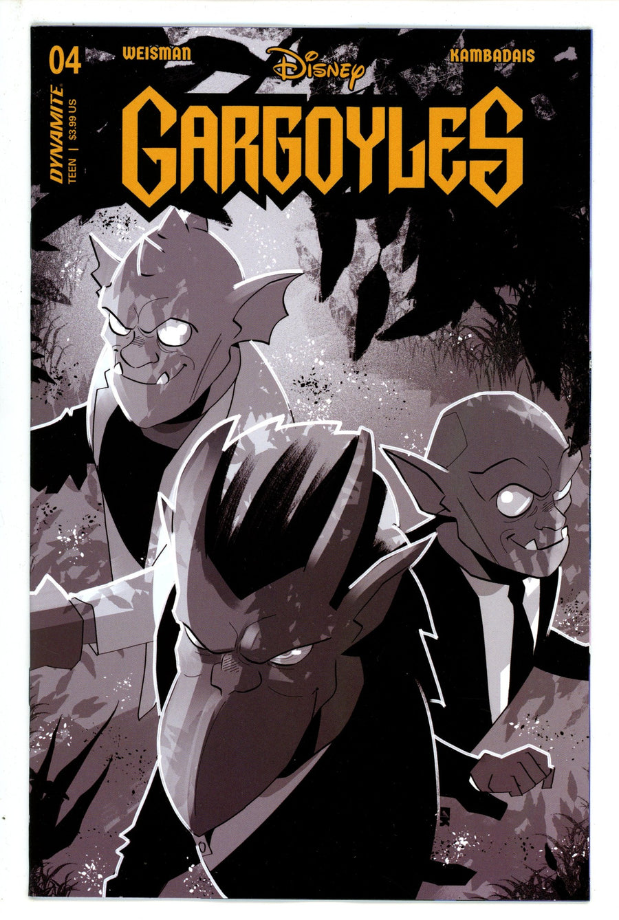 Gargoyles 4 Kambadais B&W Incentive Variant (2023)