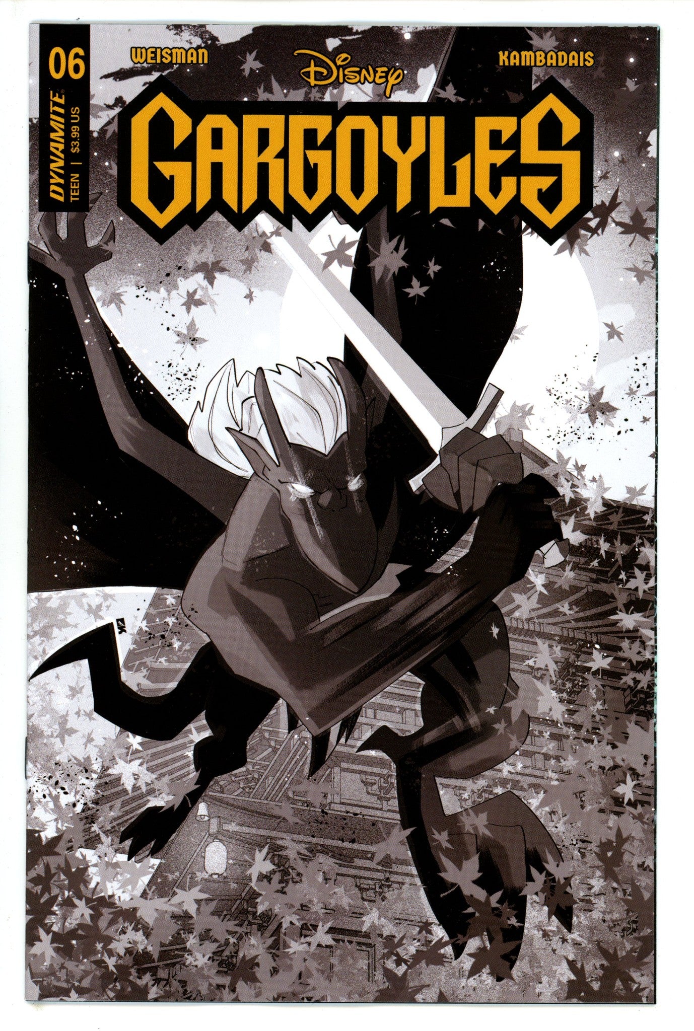 Gargoyles 6 Kambadais B&W Incentive Variant (2023)