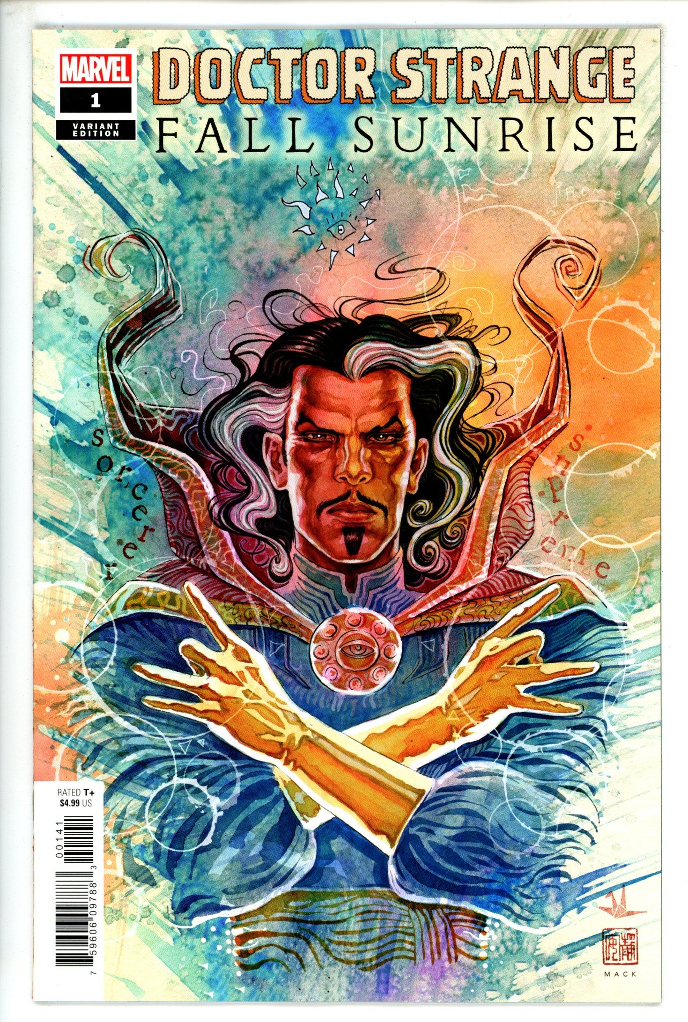 Doctor Strange Fall Sunrise 1 Mack Variant NM+