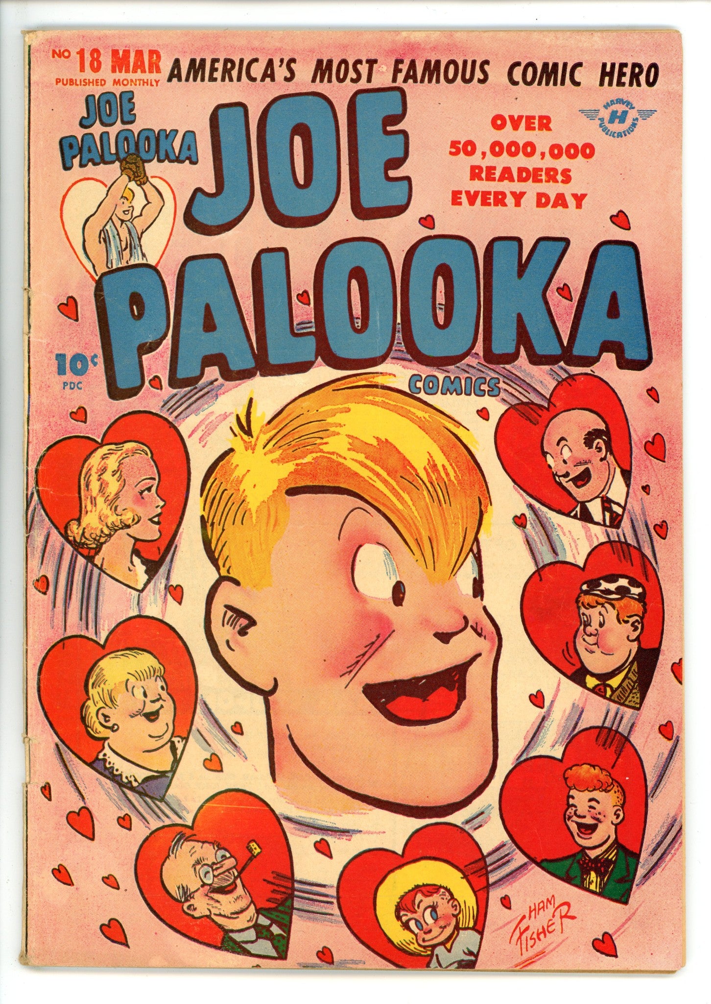 Joe Palooka 18 VG- (1948)