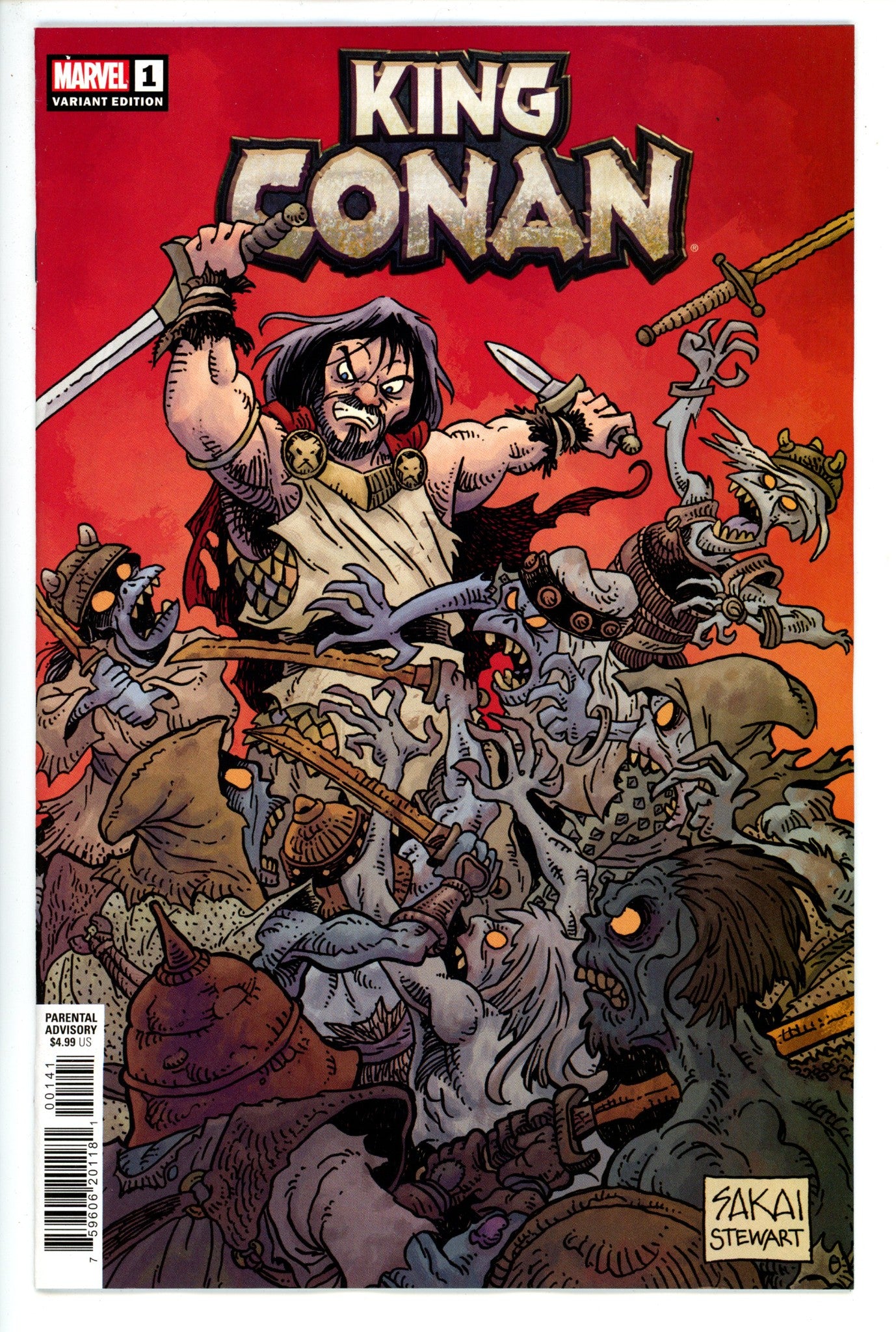 King Conan Vol 2 1 Sakai Variant (2021)