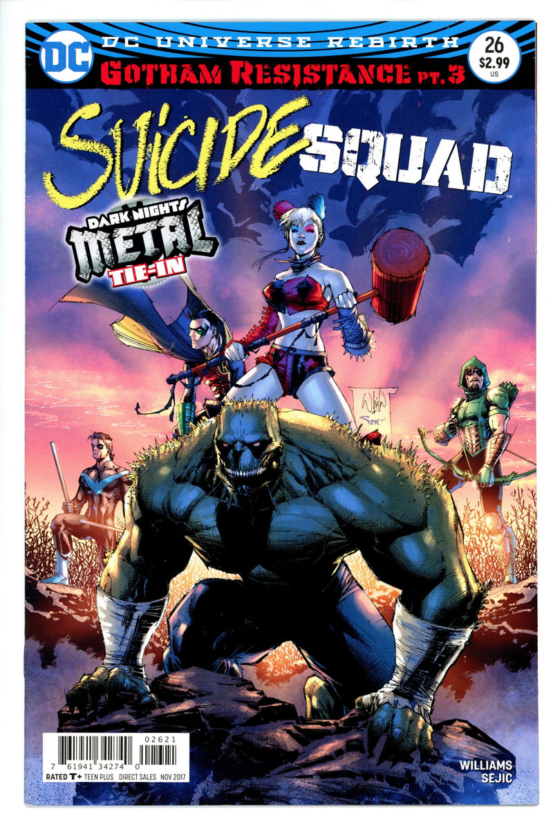 Suicide Squad Vol 4 26 Portacio Variant NM-