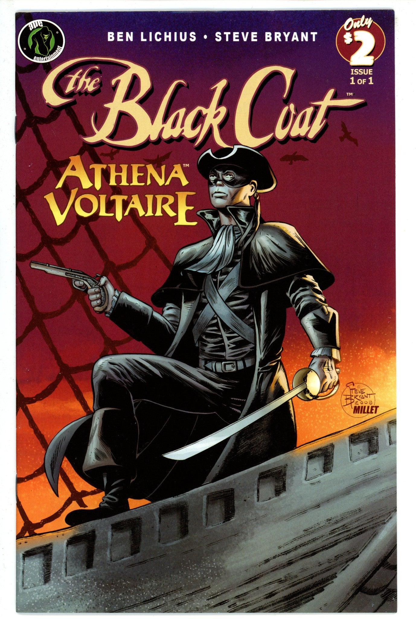 Black Coat & Athena Voltaire 1 (2009)