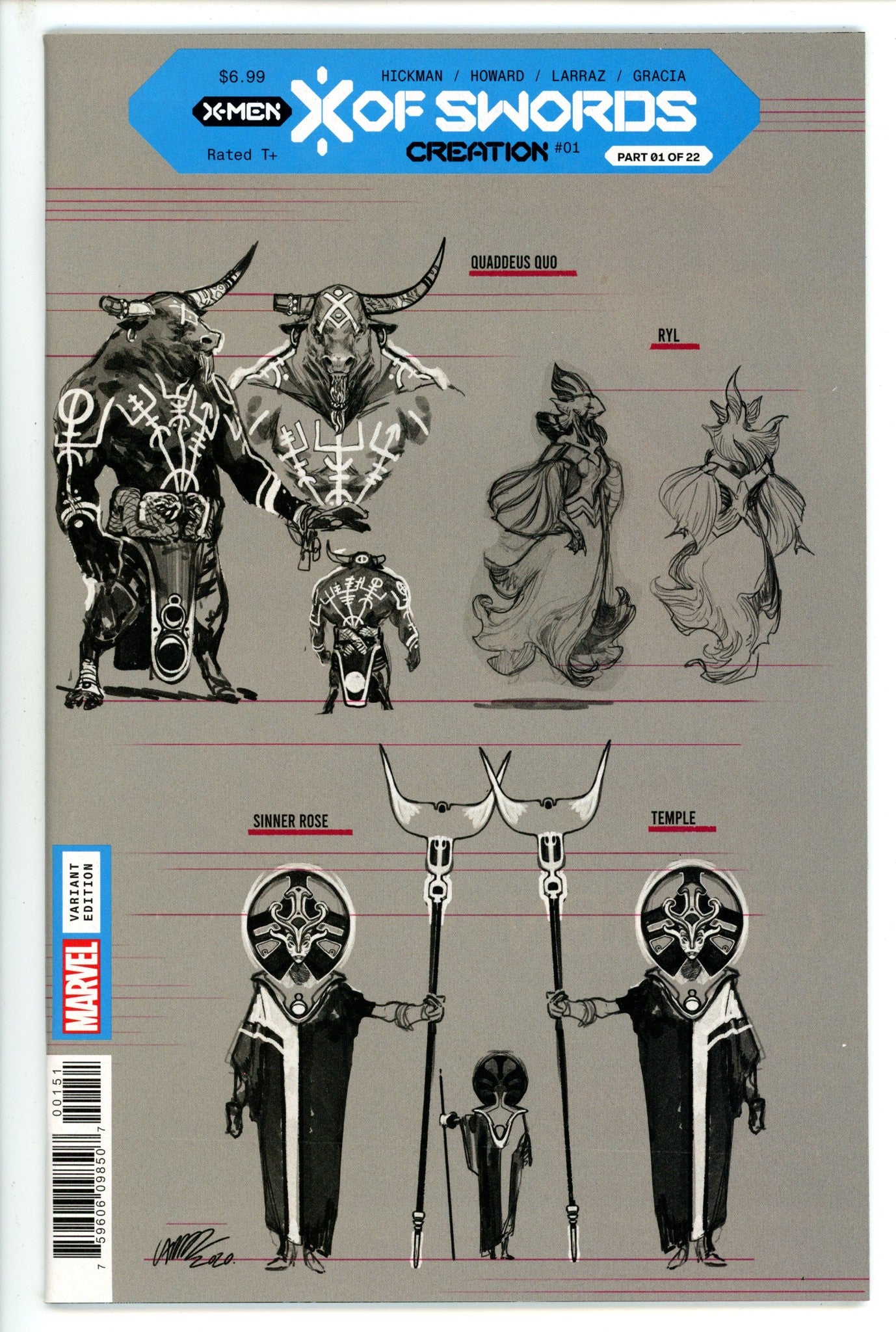 X of Swords: Creation 1 Larraz Variant (2020)