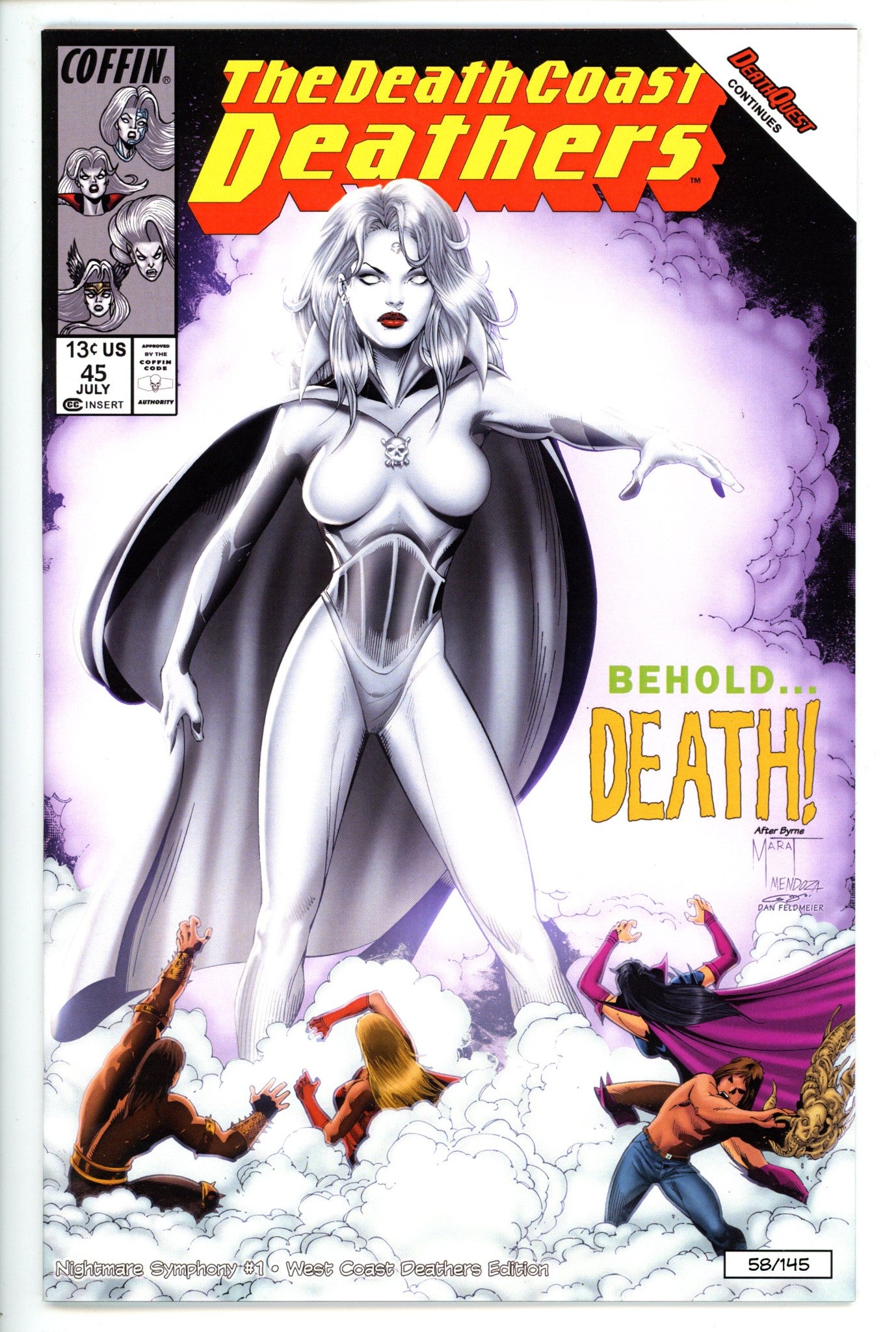 Lady Death Nightmare Symphony 1 Variant NM+