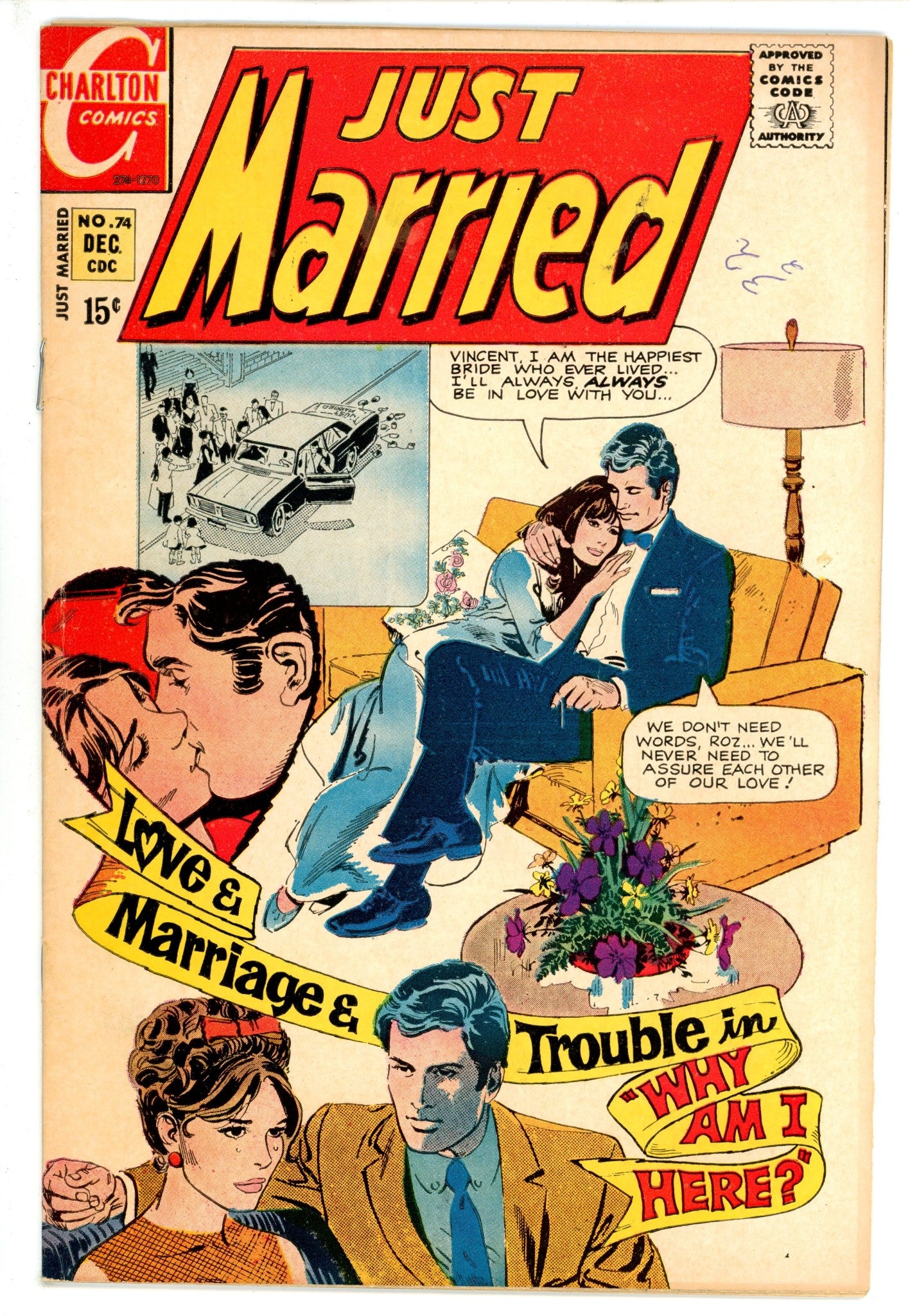 Just Married 74 VG/FN (1970)