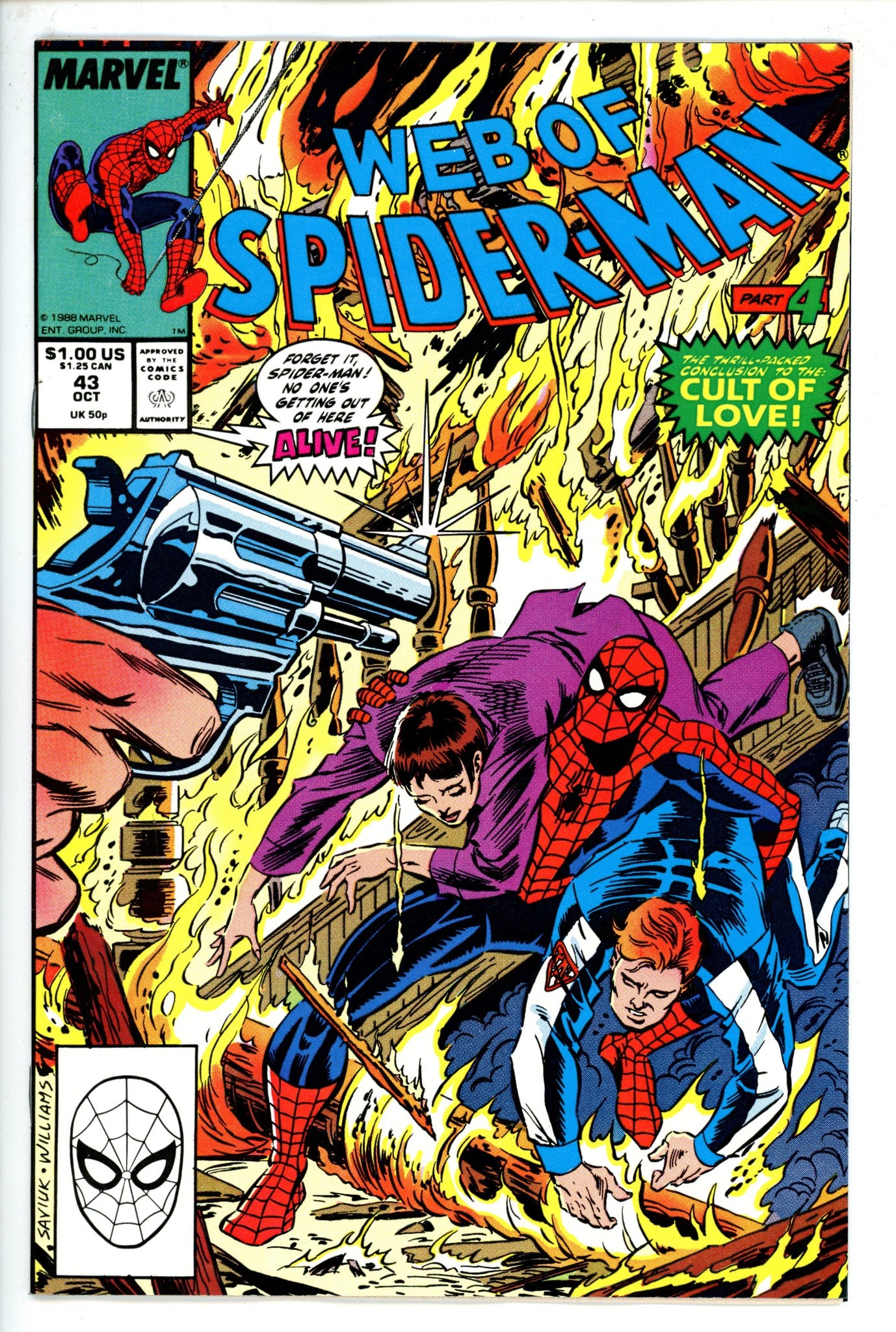 Web of Spider-Man Vol 1 43-Marvel-CaptCan Comics Inc