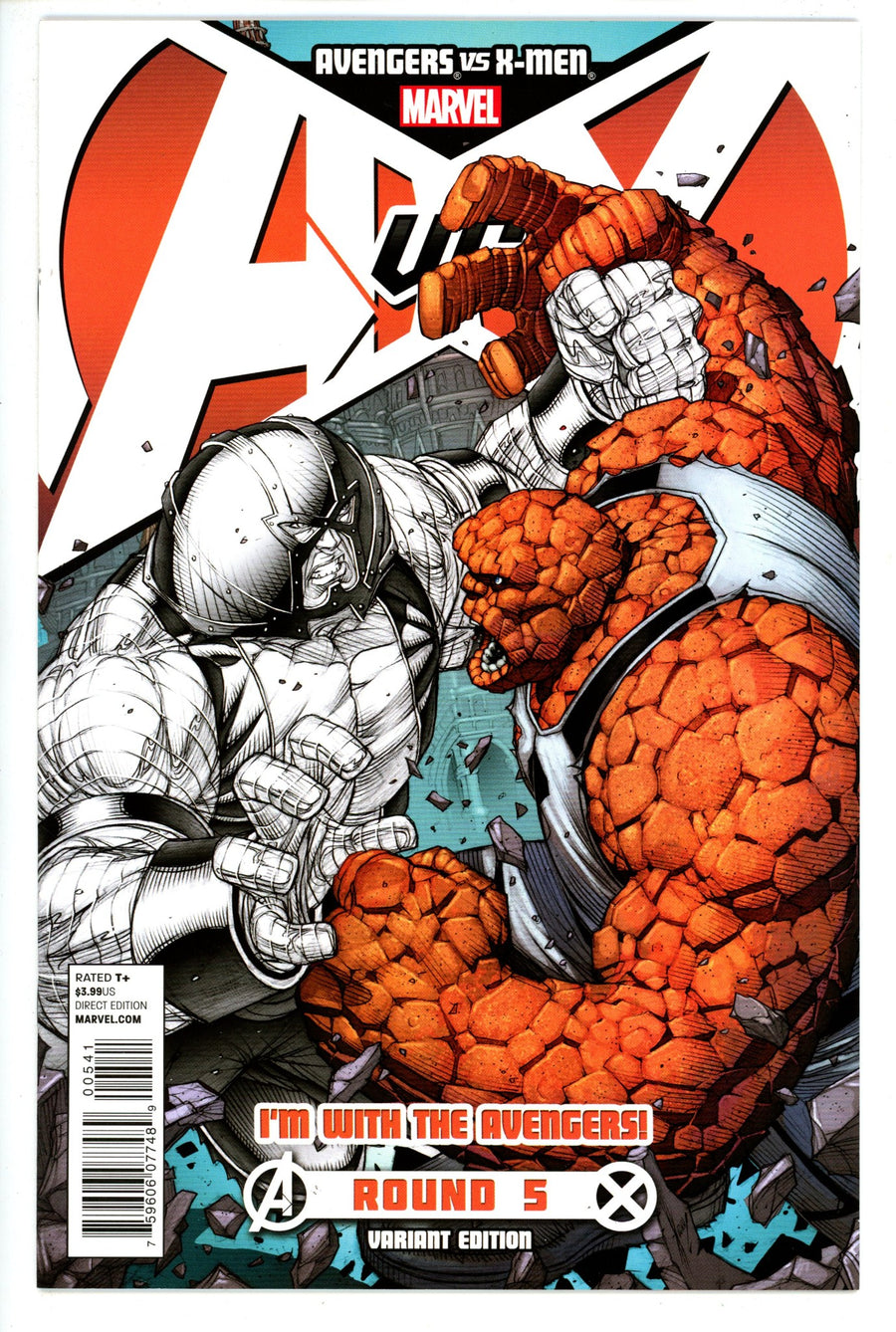 Avengers vs. X-Men 5 I'm With the Avengers Variant