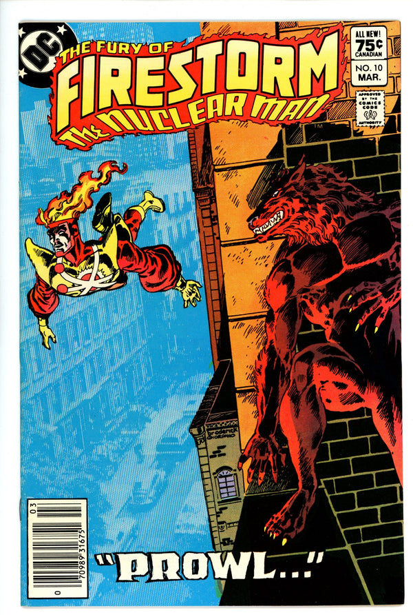 The Fury of Firestorm 10 Canadian VF+