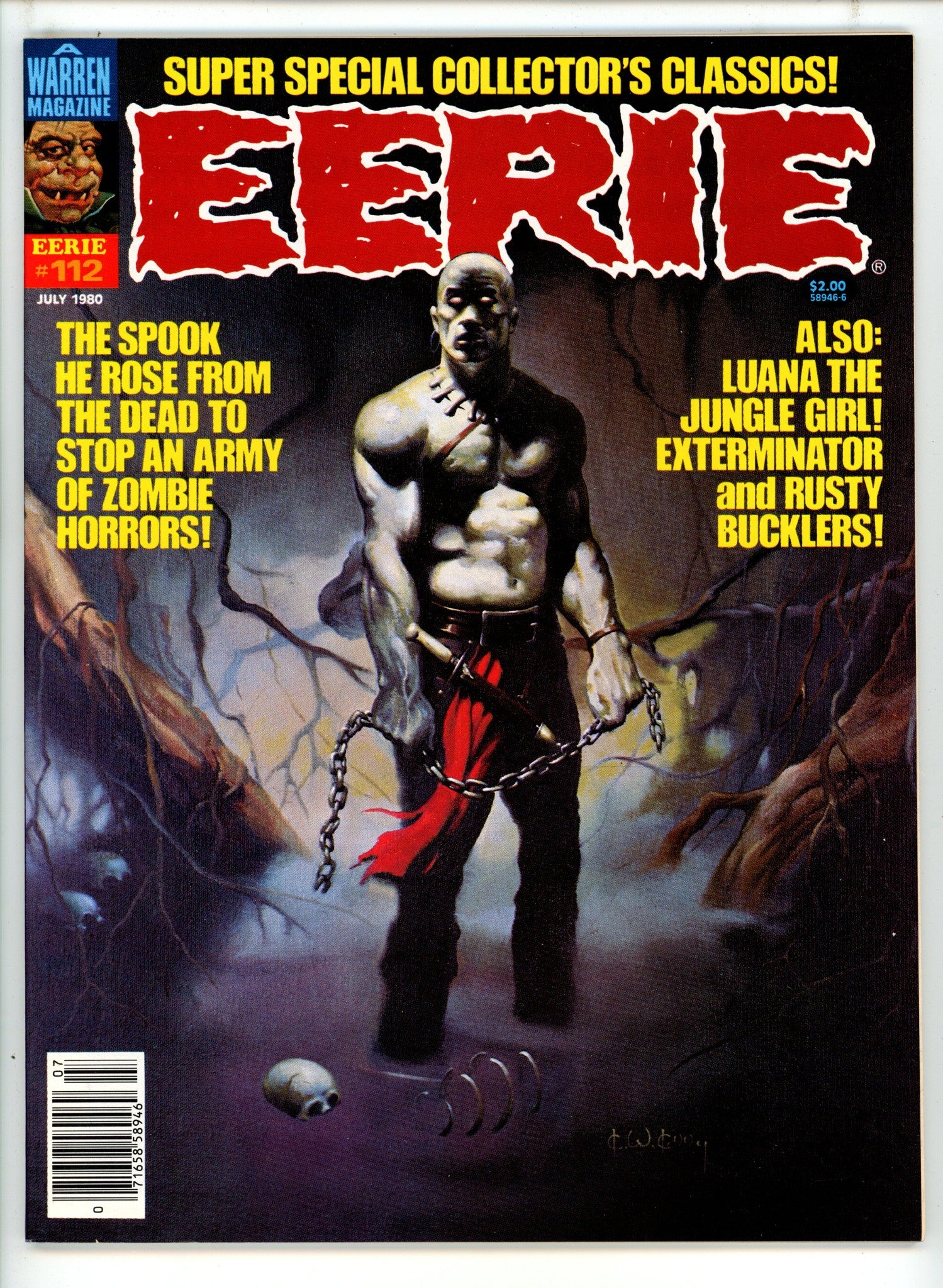 Eerie 112 Canadian Price Variant NM (1980)