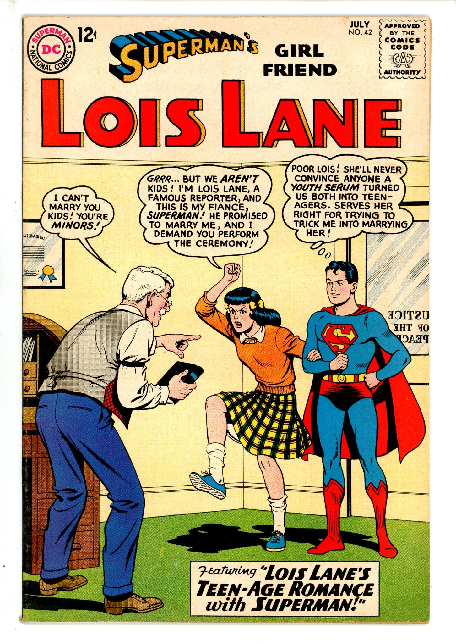 Superman's Girl Friend, Lois Lane 42 FN/VF (1963)