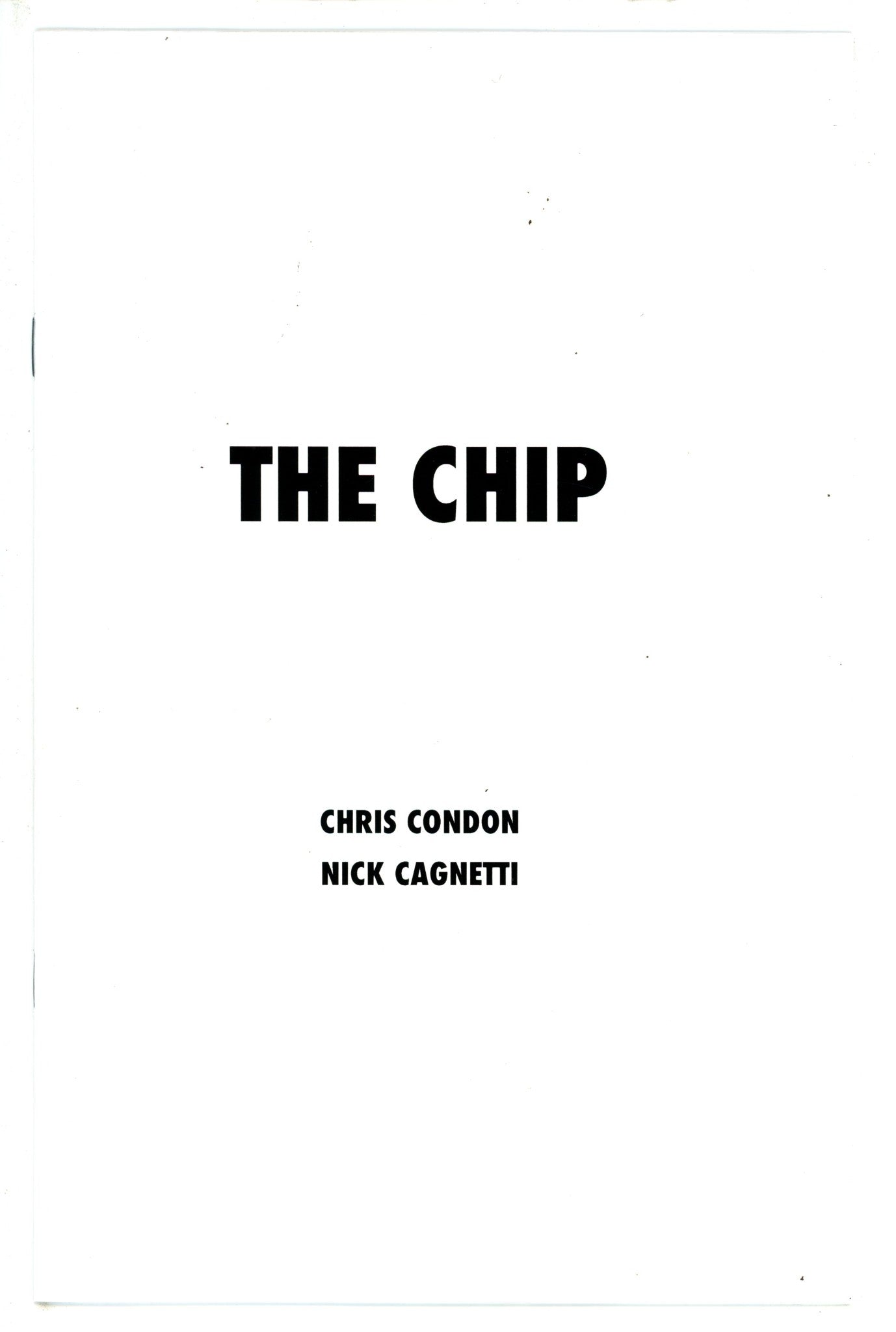 Xino "The Chip" Ashcan 1 NM (2023)