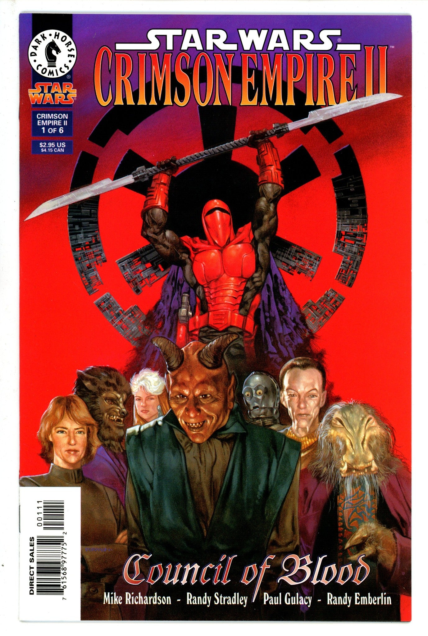 Star Wars Crimson Empire II: Council of Blood 1 NM (1999)