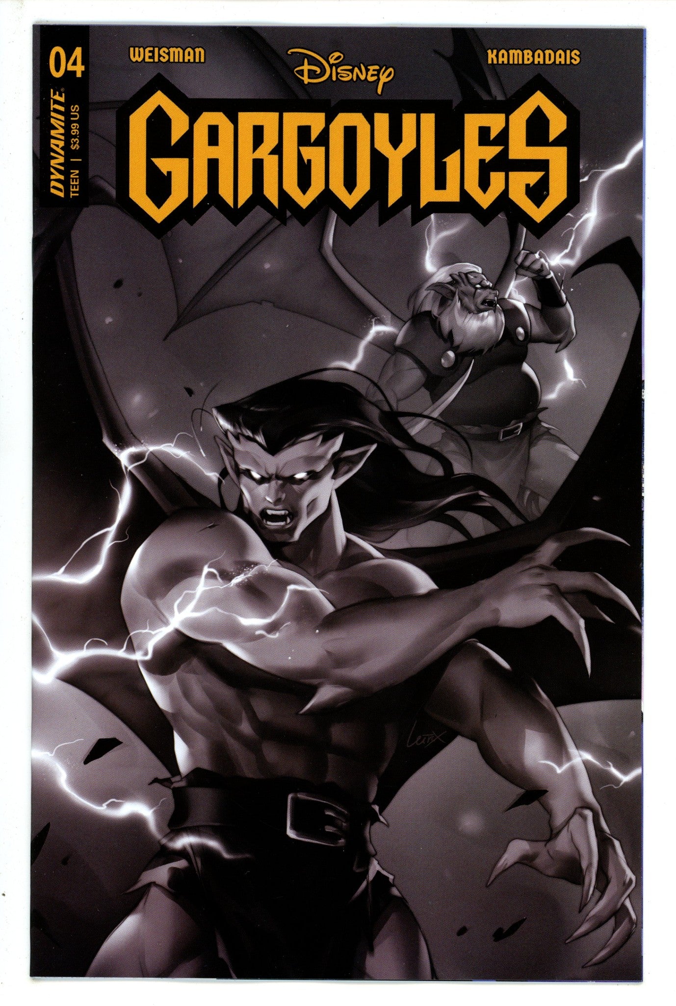 Gargoyles 4 Leirix B&W Incentive Variant (2023)