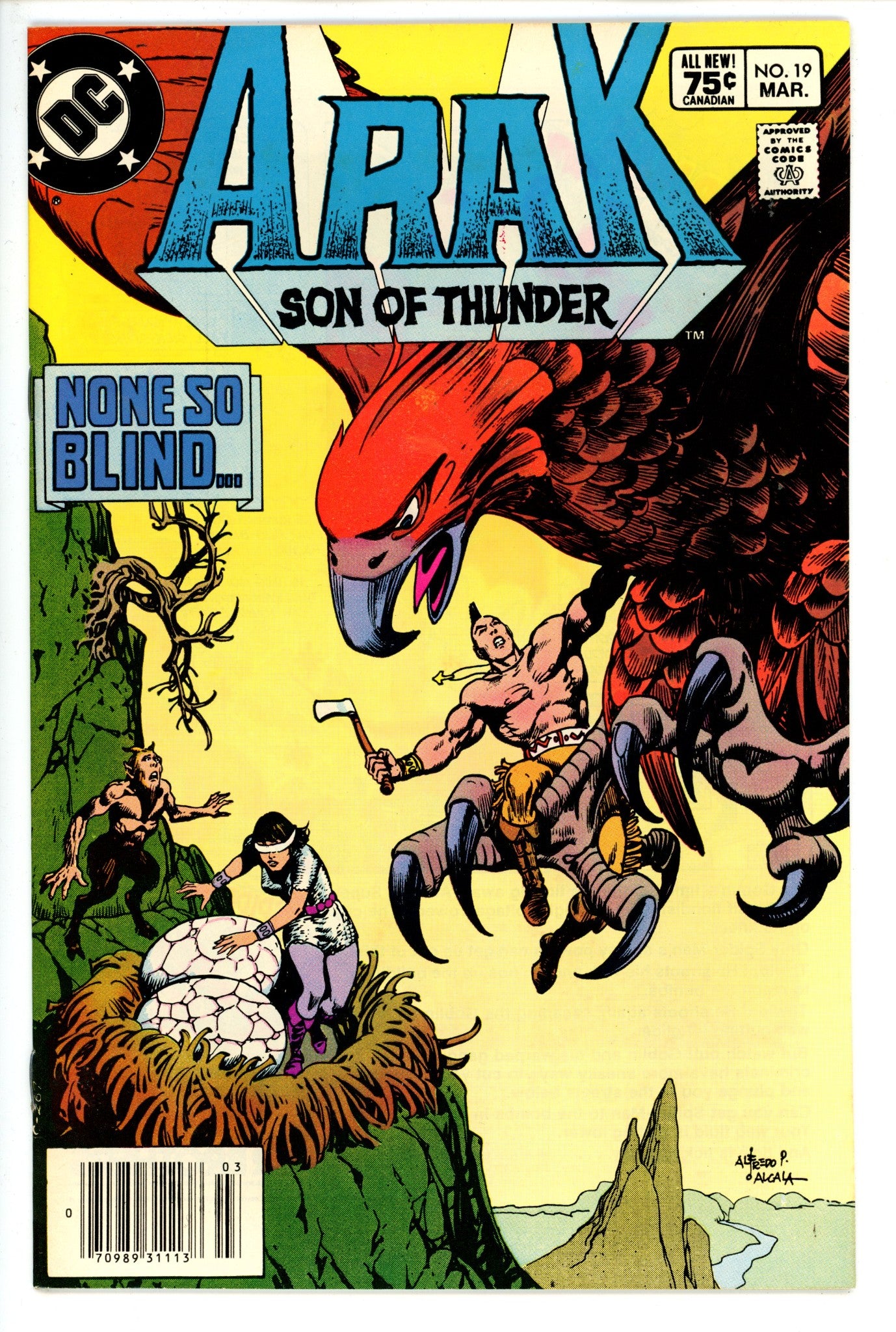 Arak / Son of Thunder 19 Canadian VF+