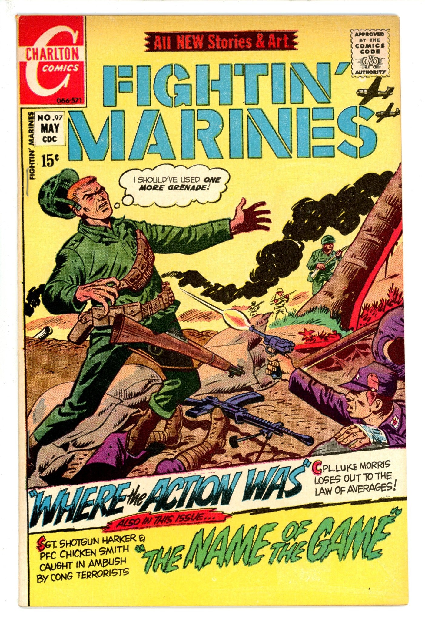 Fightin' Marines 97 VF- (1971)