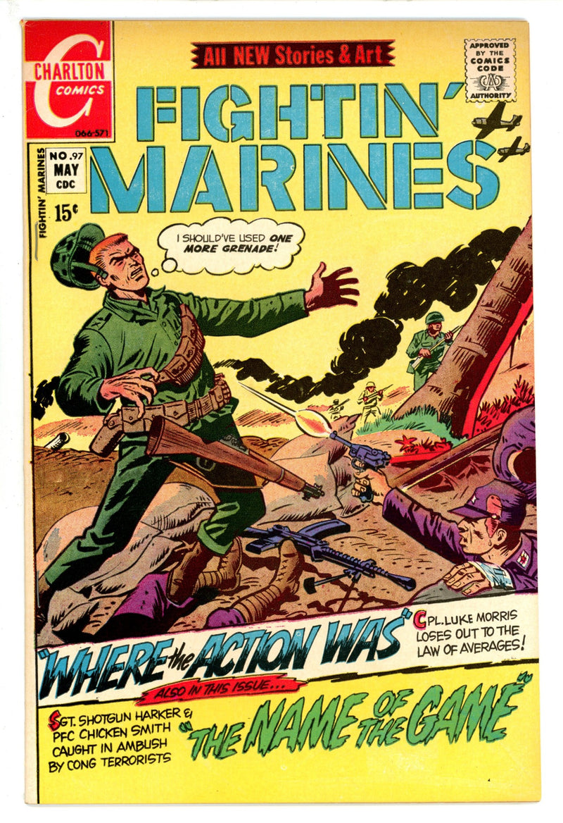 Fightin' Marines 97 VF- (1971)