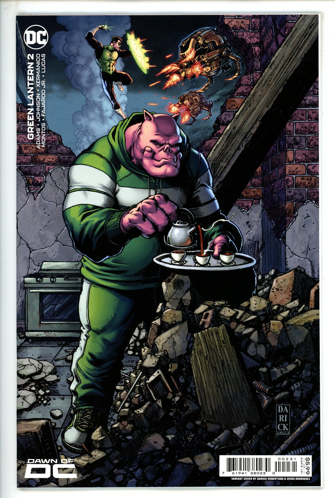 Green Lantern 2 Robertson Variant (2023)