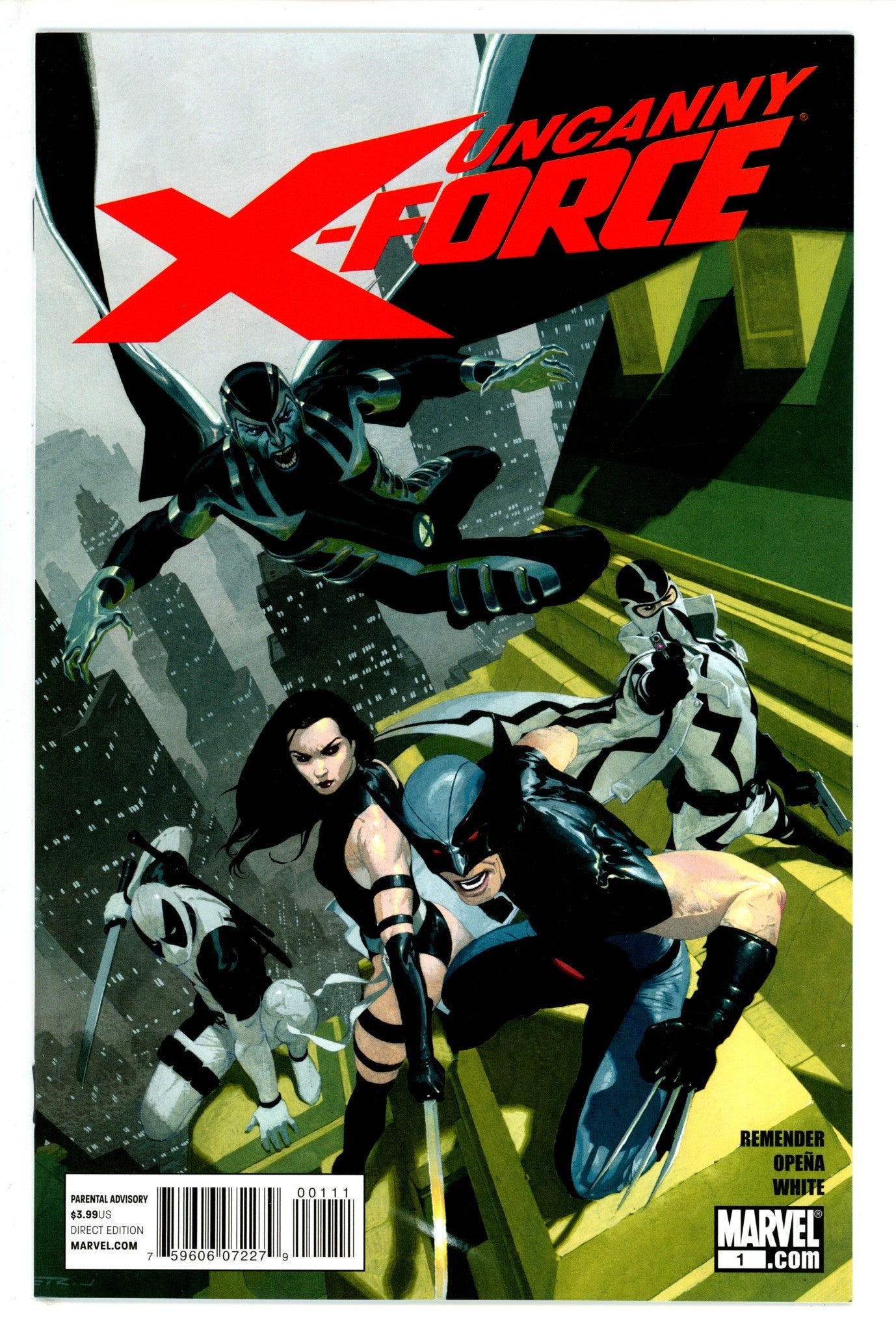 Uncanny X-Force Vol 1 1 NM- (2010)