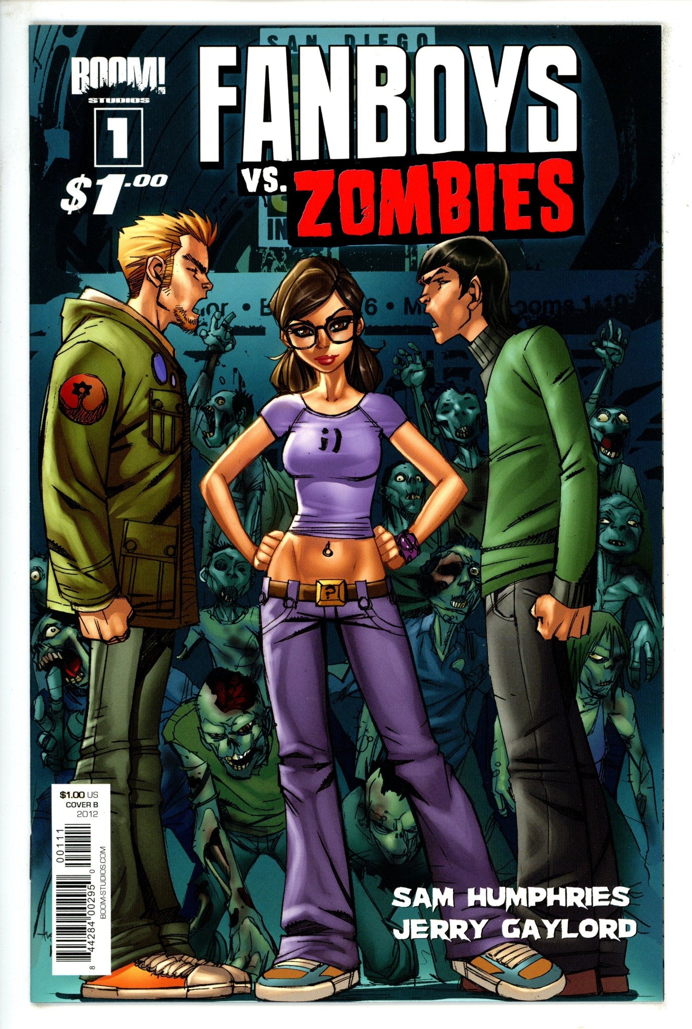 Fanboys vs. Zombies 1 Garza Variant (2012)
