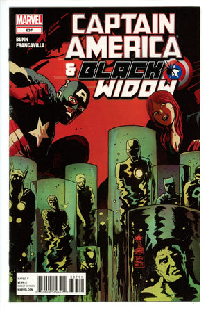 Captain America and Black Widow 637