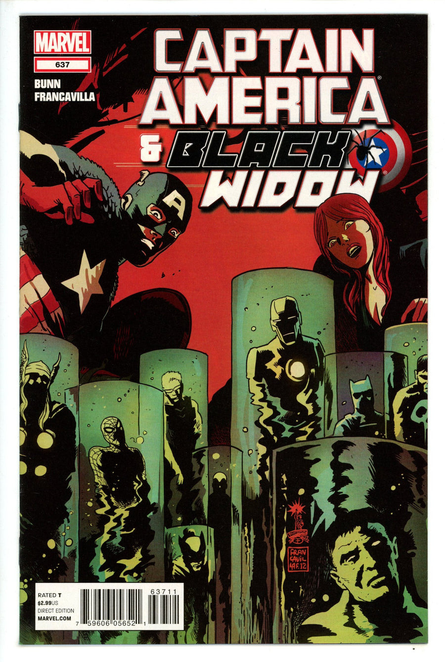 Captain America and Black Widow 637