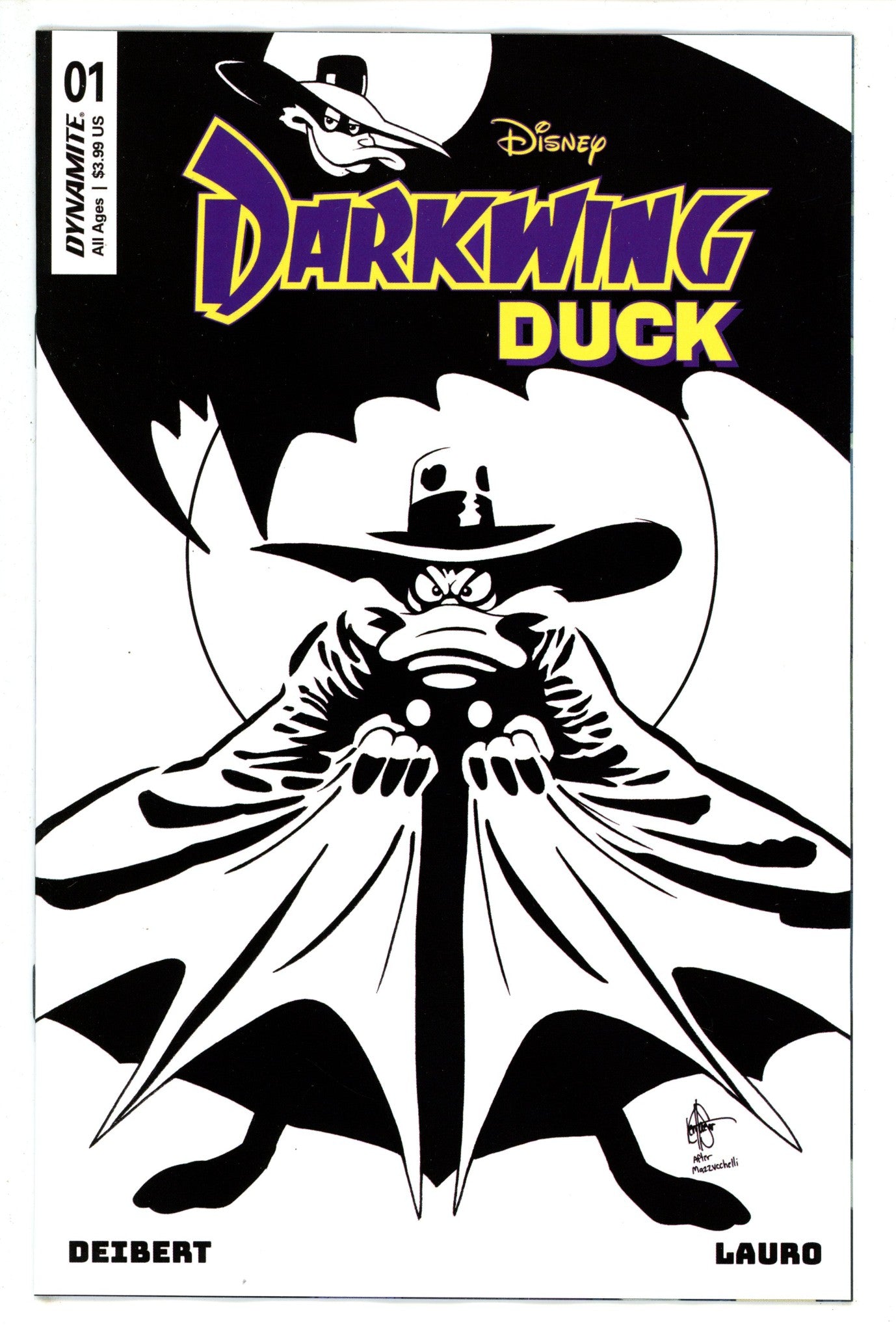 Darkwing Duck 1 Haeser Homage Incentive Variant (2023)