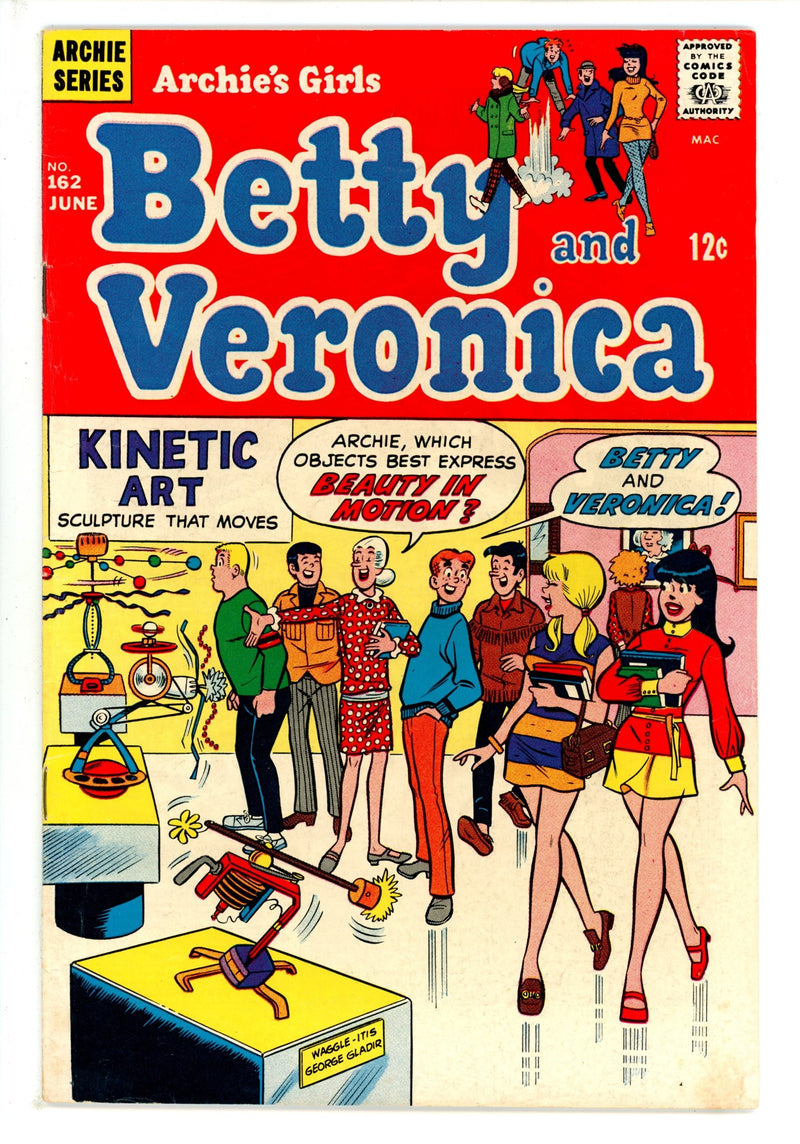Archie's Girls Betty and Veronica 162 FN (1969)