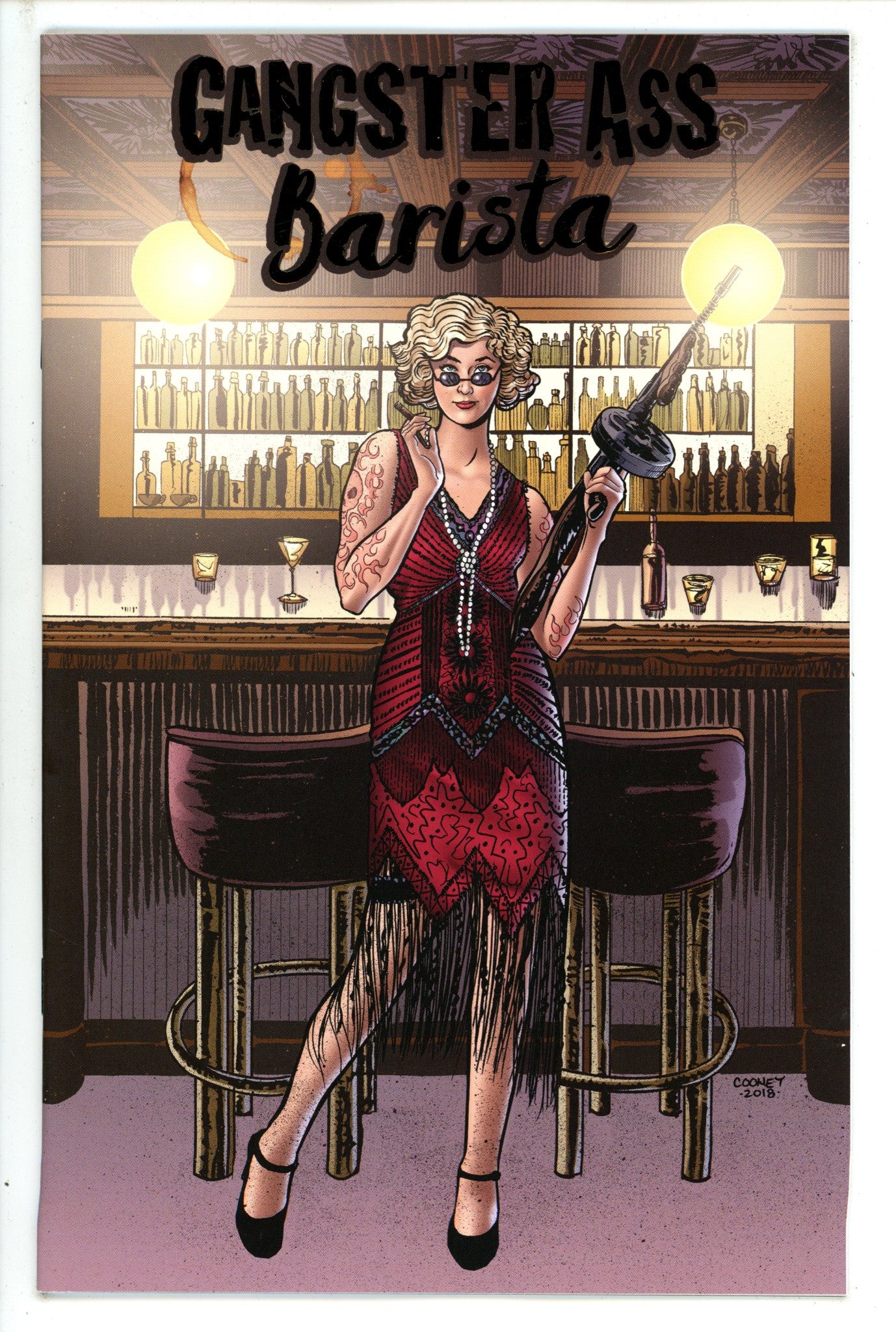 Gangster Ass Barista 2 Cooney Foil Incentive Variant NM (2023)