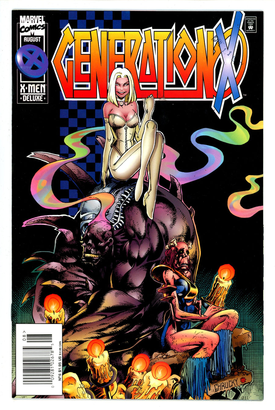 Generation X Vol 1 6 Newsstand (1995)